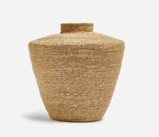 jarron decorativo seagrass