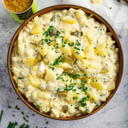 Receta de 'kartoffelsalat' La típica ensalada de patata alemana 80 Merca2.es Ingredientes para hacer el aliño del kartoffelsalat