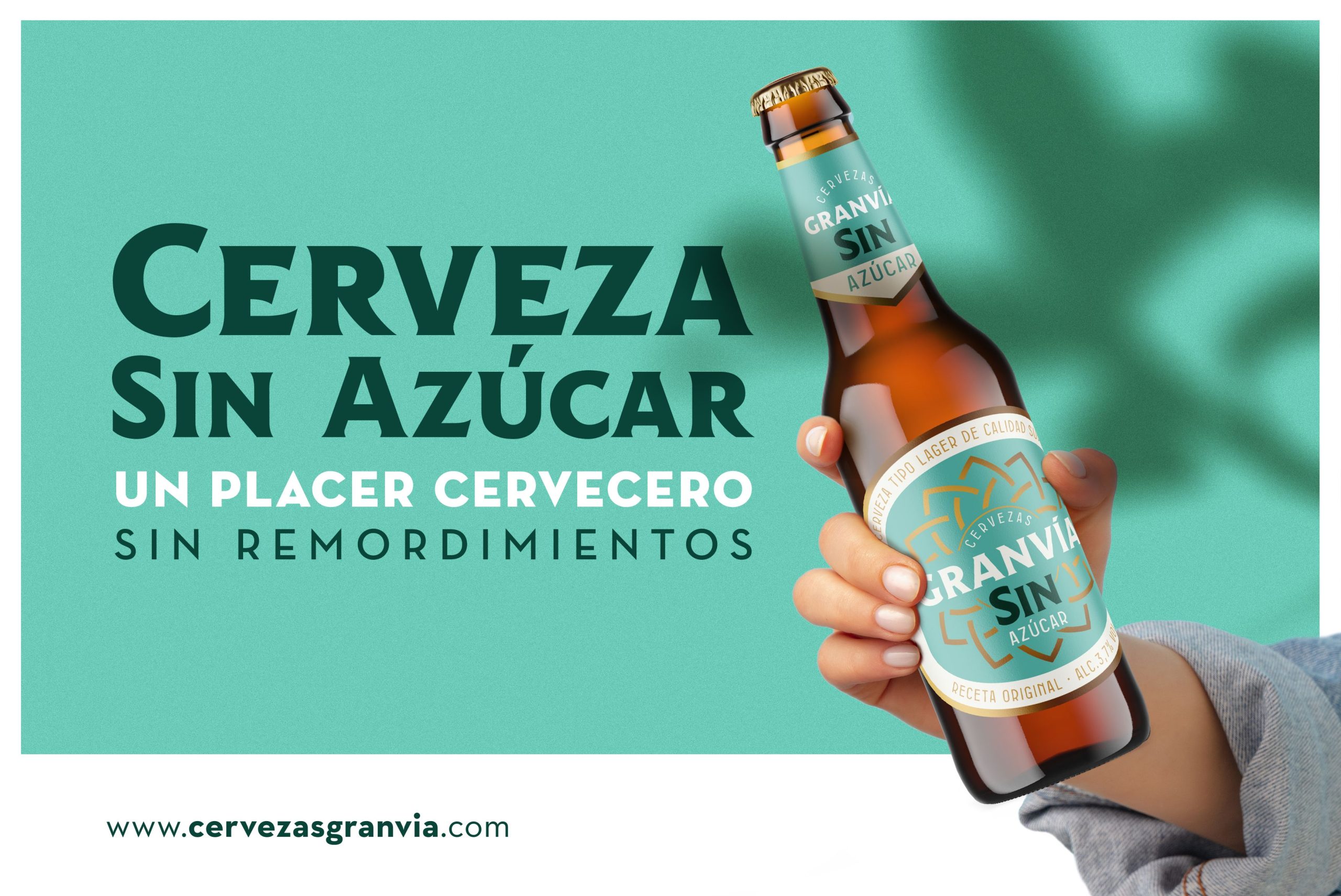 Gran Vía lanza una cerveza sin azúcar con todo el sabor