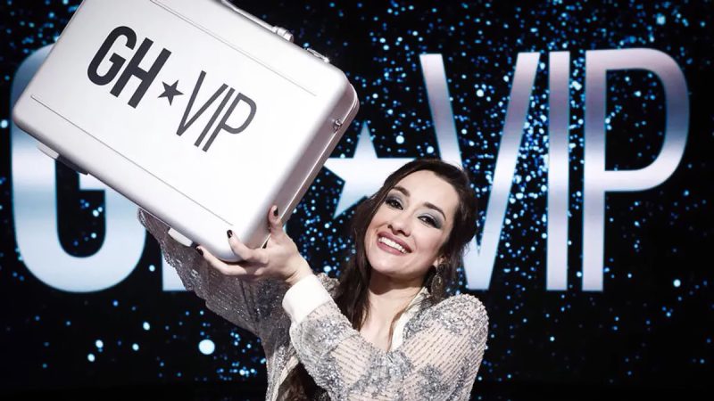 Adara Molinero al ganar 'Gran Hermano VIP'