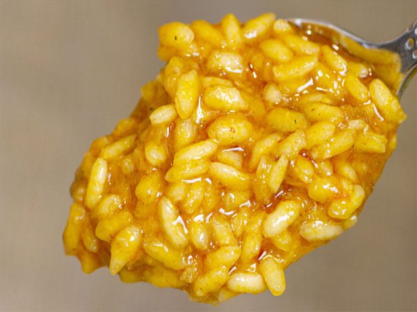 Paso 4: la cocción del arroz en el caldo