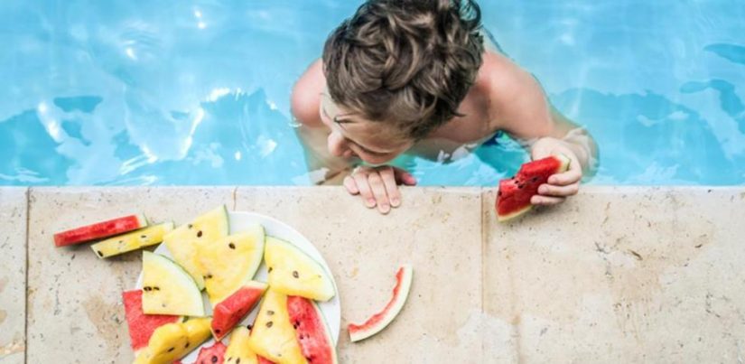 ¿Qué pasa al meternos al agua?