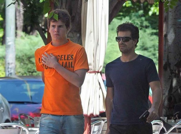 Daniel Sancho y su padre Rodolfo