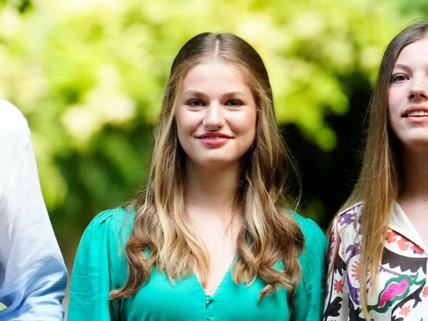 El peinado de la princesa Leonor.