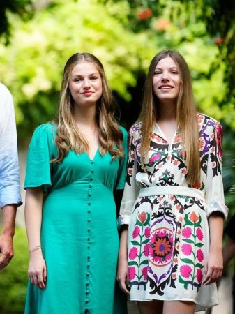 El vestido de la princesa Leonor