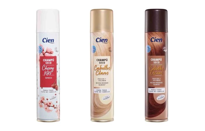 Gama de champús secos de Lidl