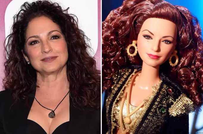 Gloria Stefan y su muñeca Barbie