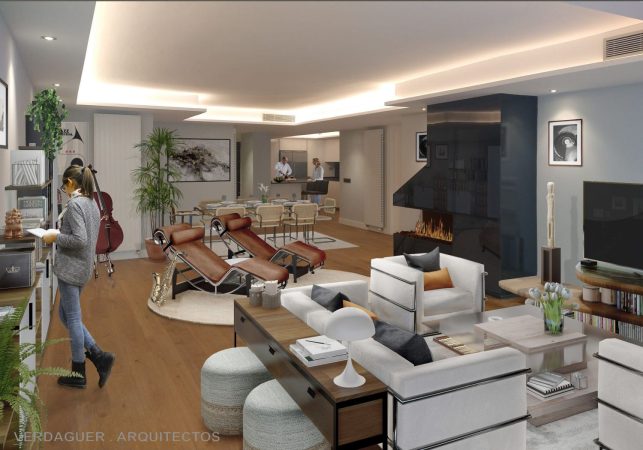 El edificio más 'inteligente' marca tendencia en torno a seis viviendas del barrio de Salamanca 1 Merca2.es Imagen 3 Merca2.es