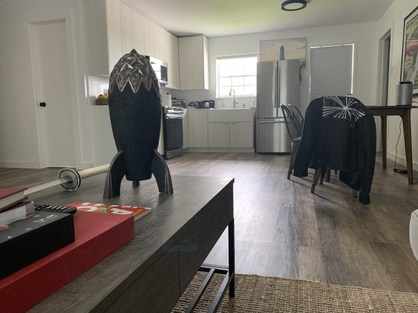 Interior de la casa de Elon Musk