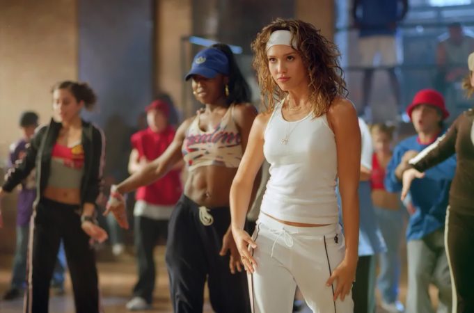 Jessica Alba entrenando para 'Honey'