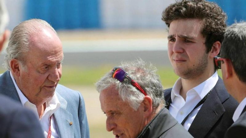 Juan Carlos I y Felipe Juan Froilán
