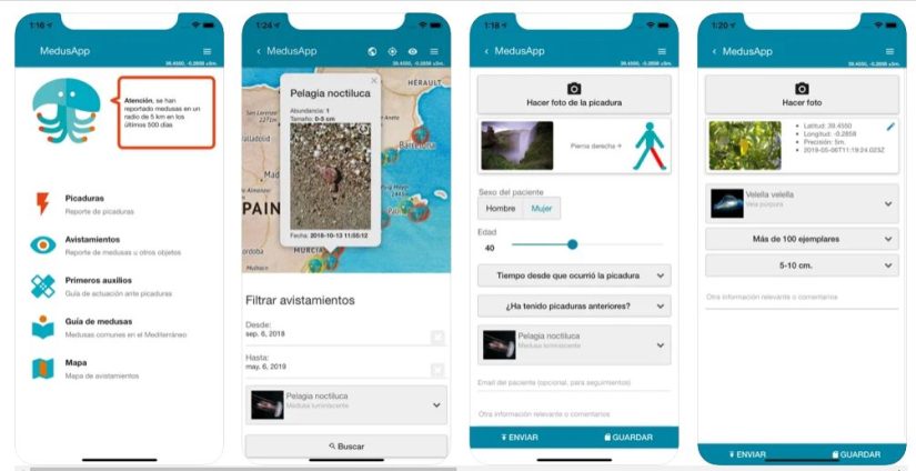 Veranea con más tranquilidad gracias a 'MedusApp', el Google Maps anti medusas 38 Merca2.es Una aplicación útil y fácil de usar