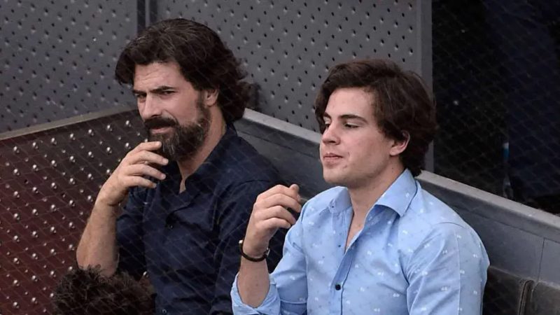 Rodolfo Sancho y su hijo Daniel