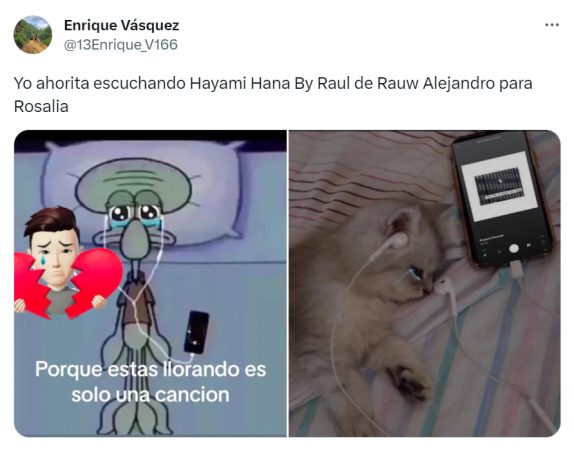 Rauw Alejandro, emula a Shakira y le dedica una canción a Rosalía tras su ruptura 24 Merca2.es Tweet de reacción a la canción de Rauw Alejandro