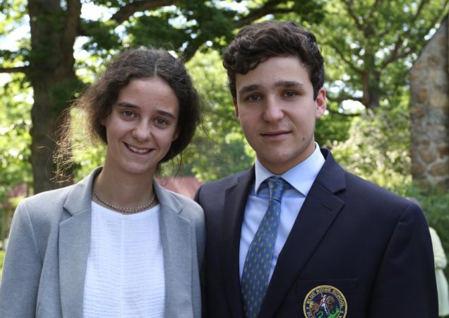 Victoria Federica y Felipe Juan Froilán