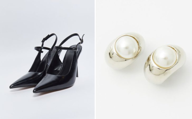 Zapatos y pendientes de Sfera