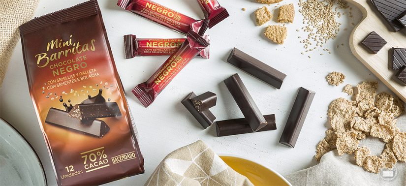 El chocolate está incluido entre los aperitivos de Mercadona saludables