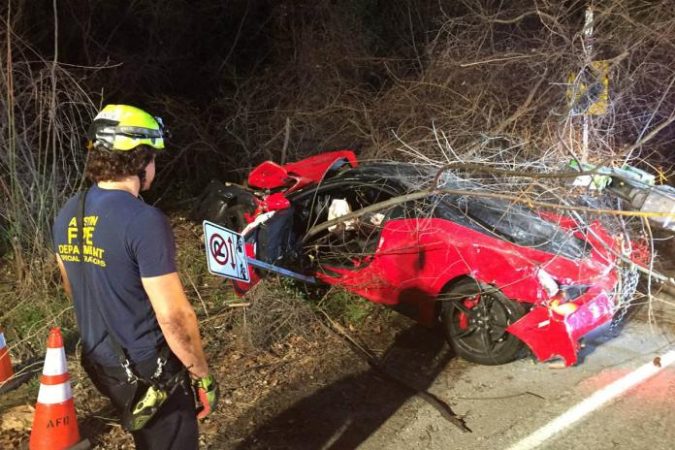 Lo del borracho y la concesionara de Ferrari no es un bulo