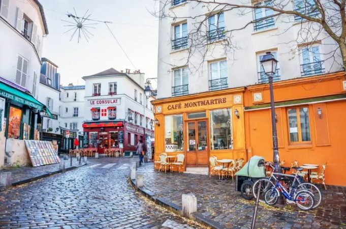 Las calles más míticas de Montmartre, París, Francia