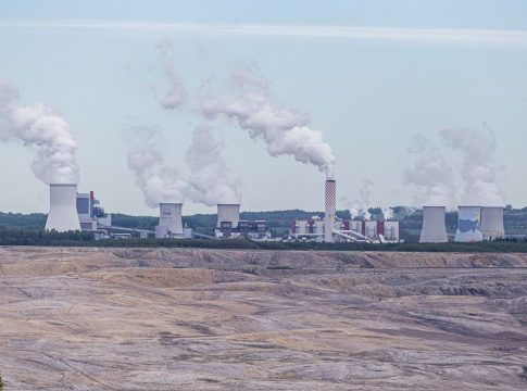 central nuclear paisaje