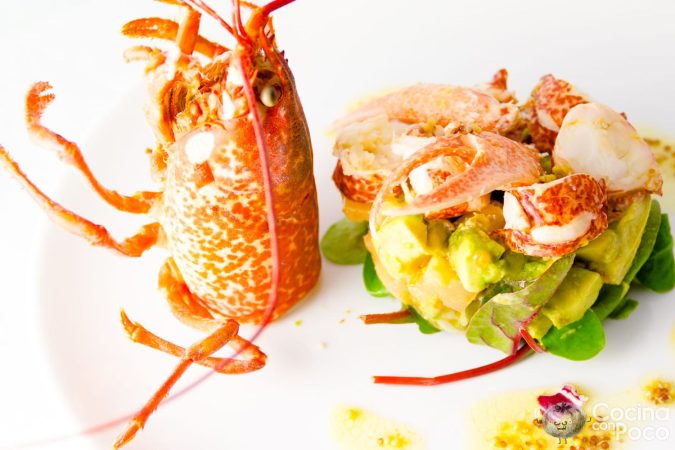 La ensalada de bogavante de Martín Berasategui