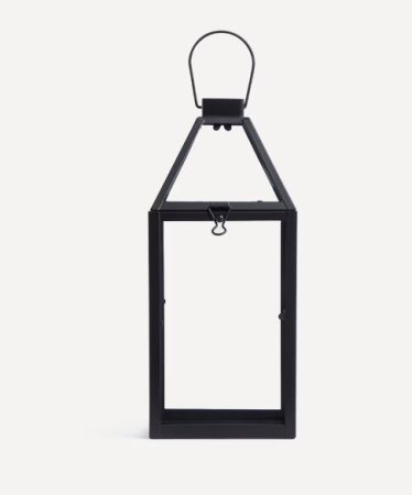 Farolillos, guirnaldas y más: El Corte Inglés tira de precio estos artículos para que tu patio brille en las noches 27 Merca2.es farol cristal metal