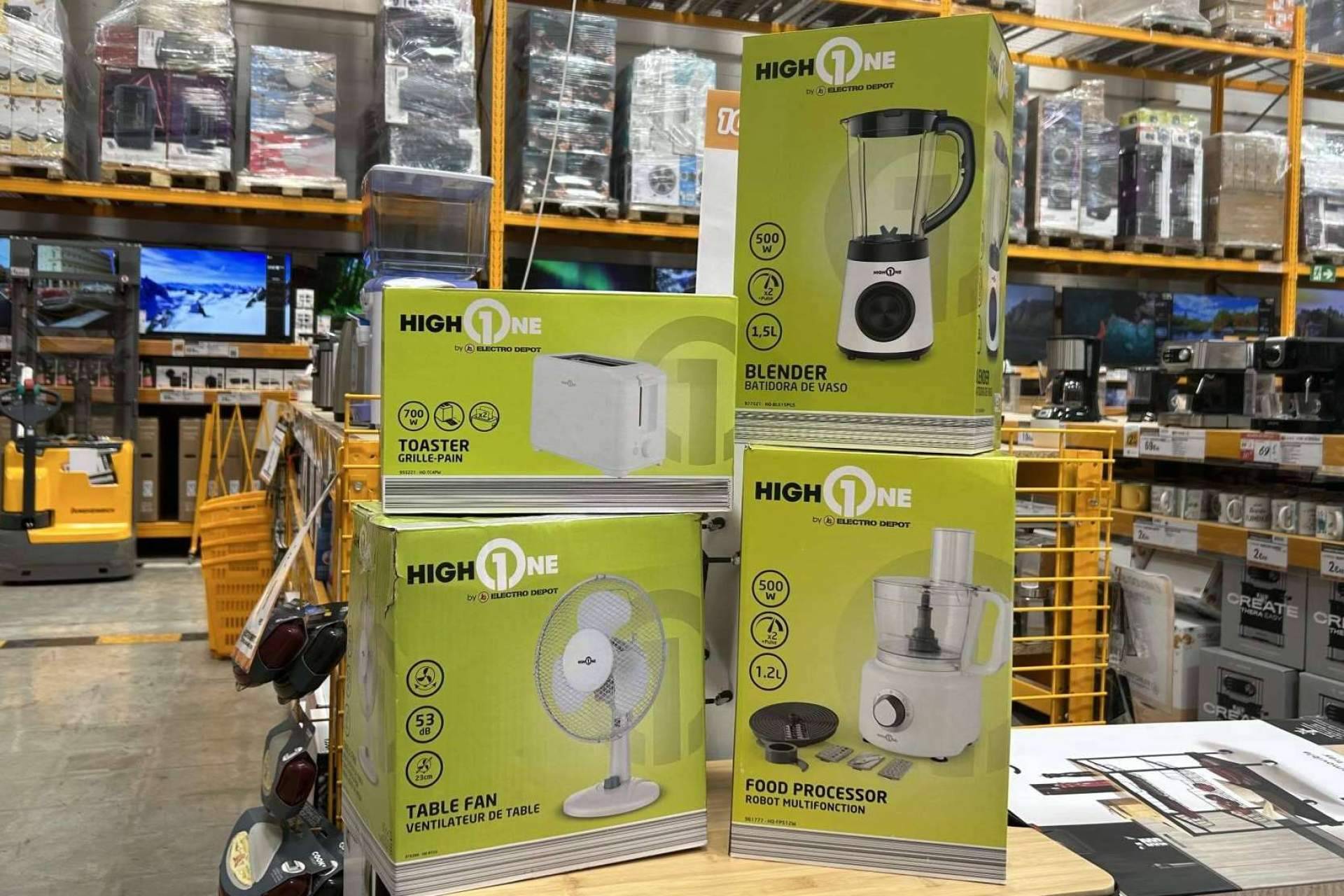 High One, electrodomésticos esenciales a uno de los mejores precios del mercado de la mano de Electro Depot