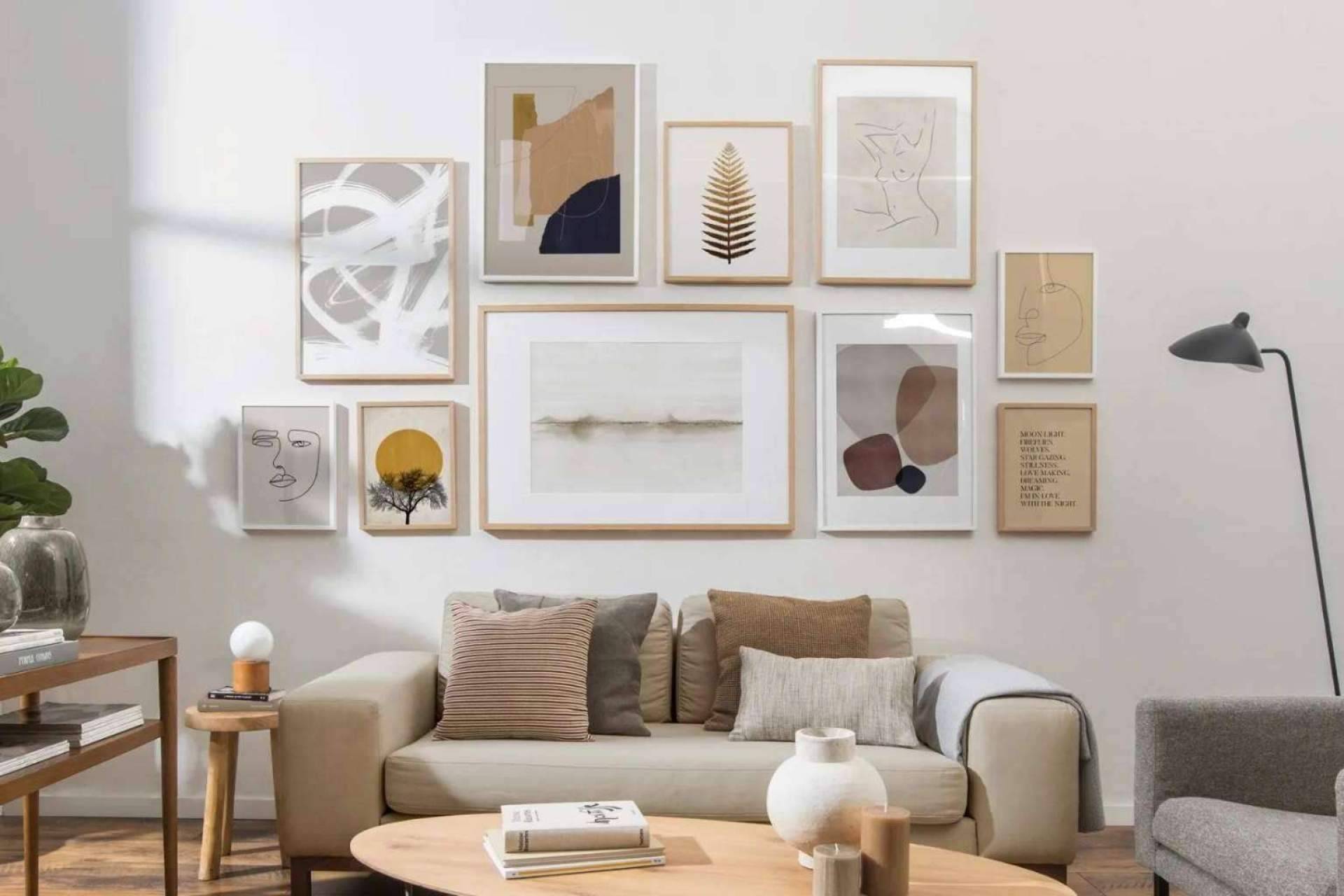 Decorar paredes con cuadros de la mano de Artesta