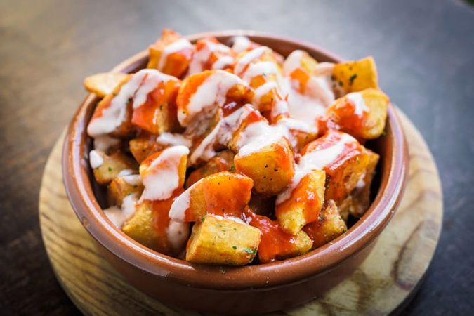 La receta de las patatas bravas de Docamar