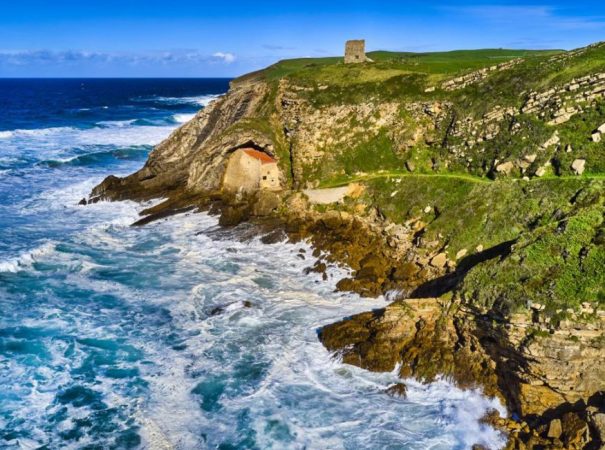 Acantilados de Comillas (Cantabria)