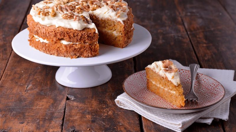 Preparación de la tarta de almendras de Jordi Cruz
