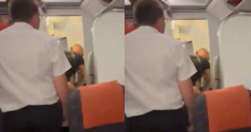 Los hechos fueron bastante notorios para los demás pasajeros