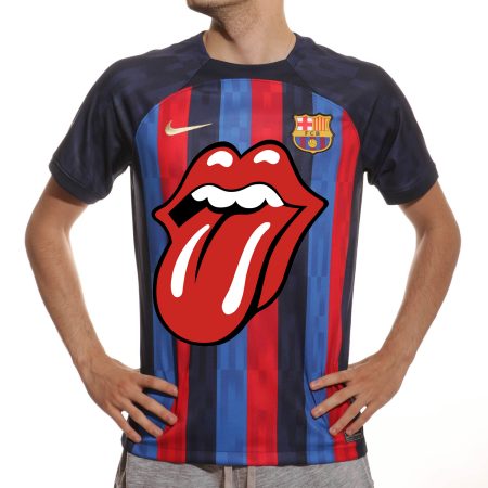 Equipación con el logotipo de Rolling Stones