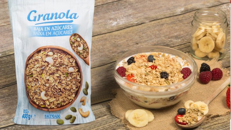 El snack frito más saludable lo tiene Mercadona 5 Merca2.es Granola Mercadona Hacendado Merca2.es