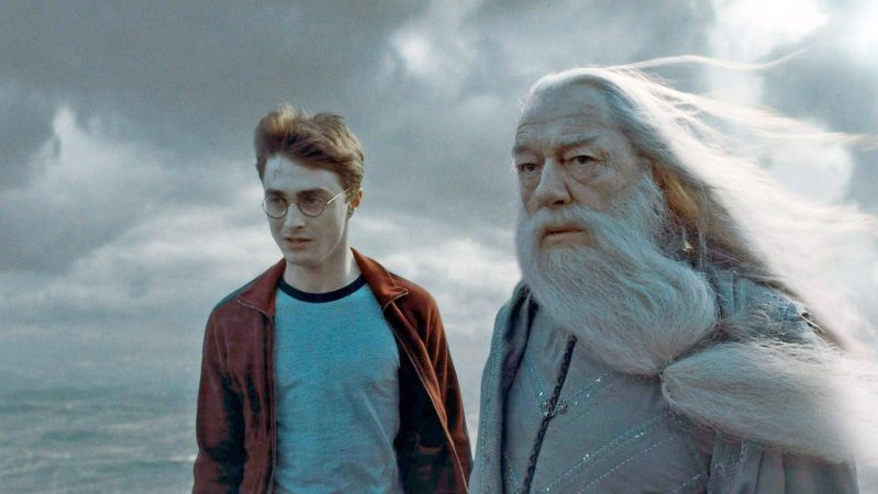 Harry Potter y Dumbledore