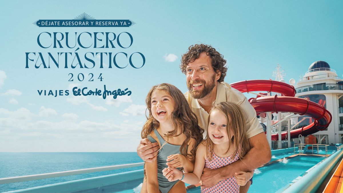 Imagen comunicación Crucero fantástico H_familia Viajes EL Corte Inglés Cruceros