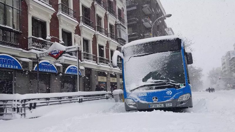 La borrasca Filomena