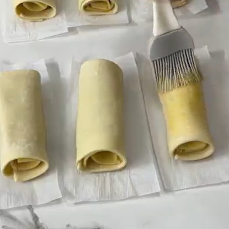 No importa si no tienes una freidora de aire para hacer estas napolitanas de jamón york y queso