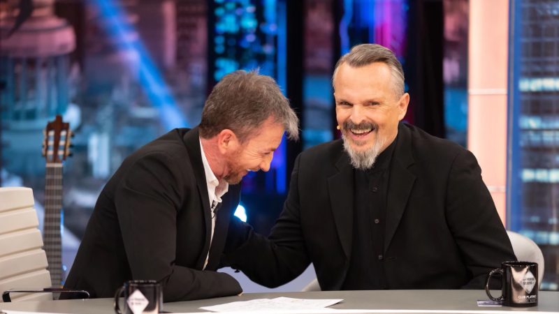 Pablo Motos y Miguel Bosé