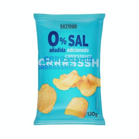 Snack patatas sin sal Mercadona Hacendado Merca2.es