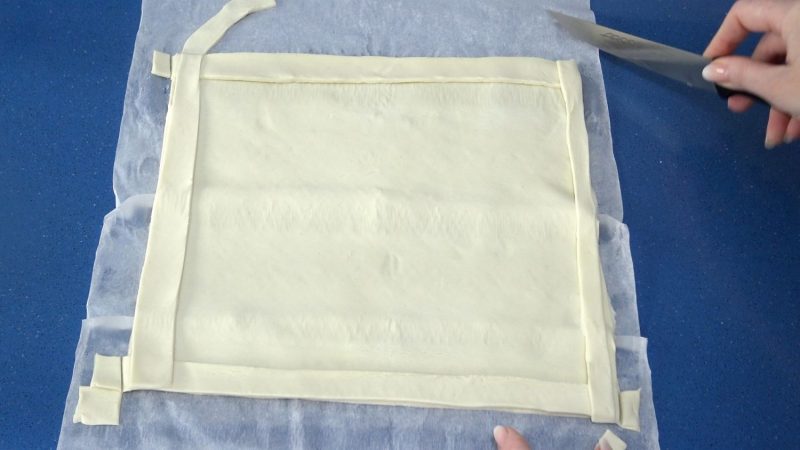 A pintar con huevo y al horno