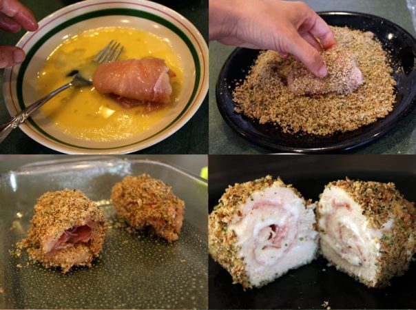 ¿Cómo se elabora el cordon bleu de pollo?
