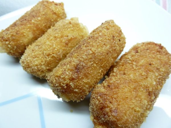 Las croquetas de jamón son el aperitivo de España
