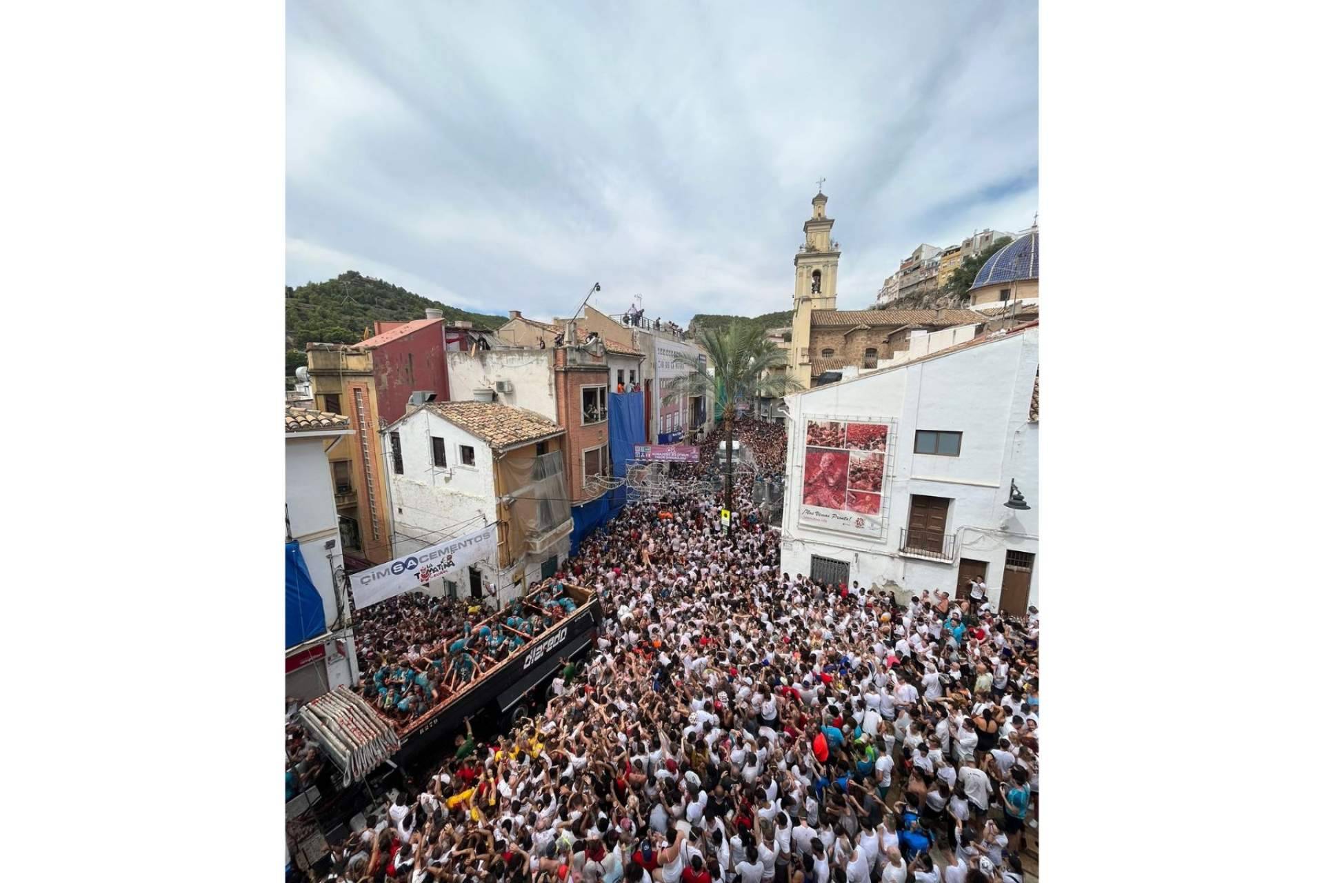 La Fiesta de la Tomatina 2023 bate récords de popularidad y viralidad