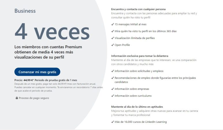 Linkedin oculta lo que gana con las cuentas premium en España 2 Merca2.es Linkedin oculta lo que gana con las Premium en España