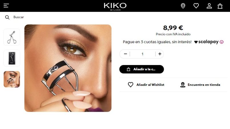 Eyelash Curler de Kiko