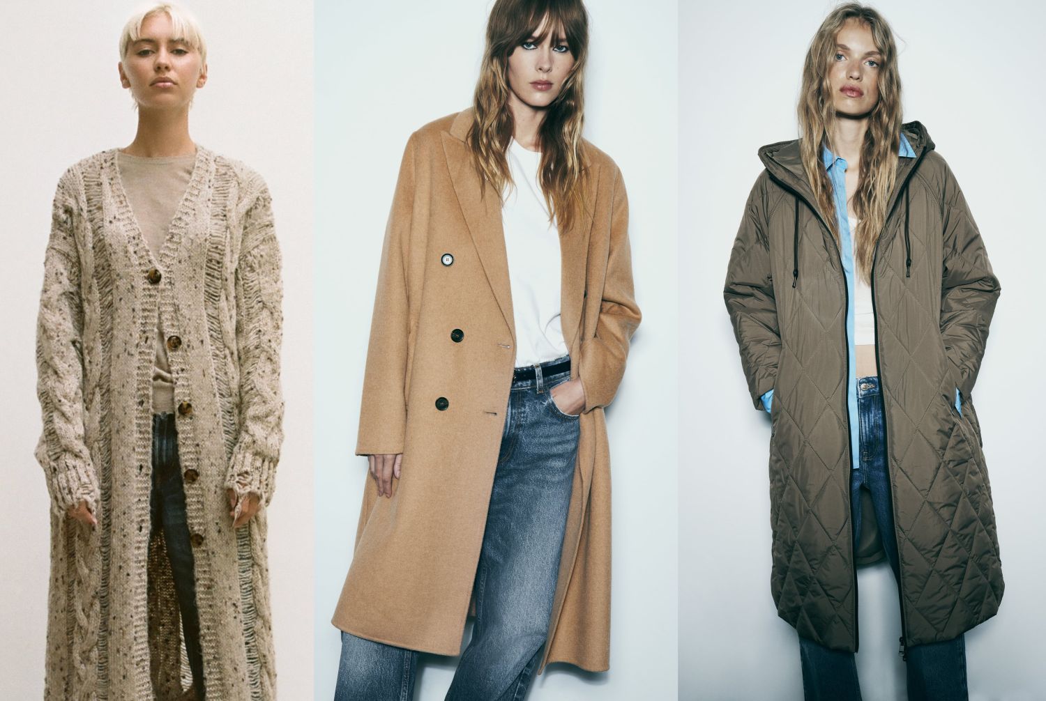 10 abrigos calentitos y elegantes de Zara para esta temporada