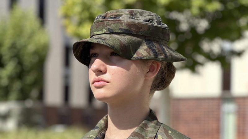 La formación en la Academia Militar de la princesa Leonor