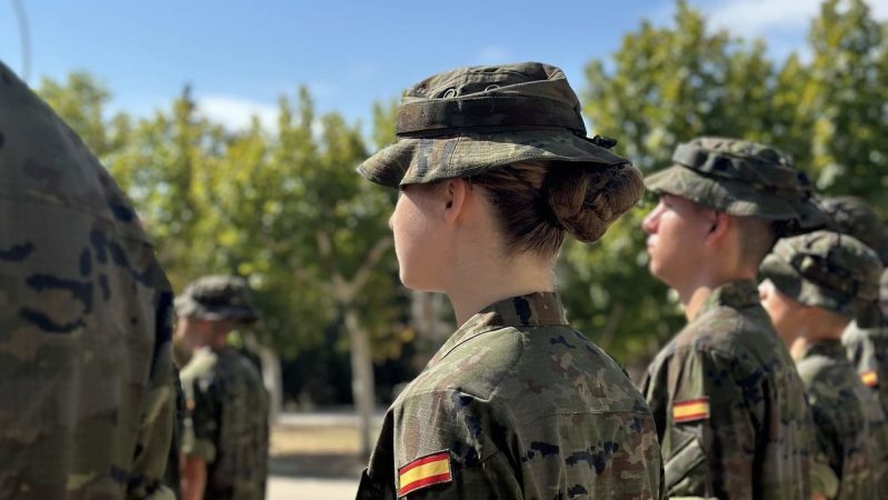 La princesa Leonor lo ha elegido siempre