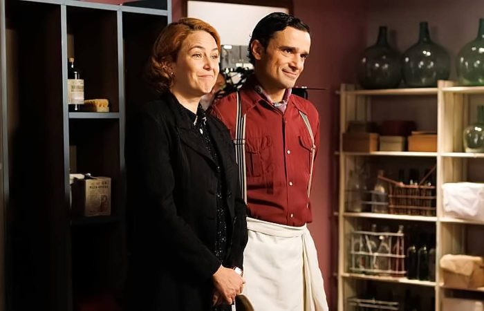 Antonia y Pietro en La Moderna